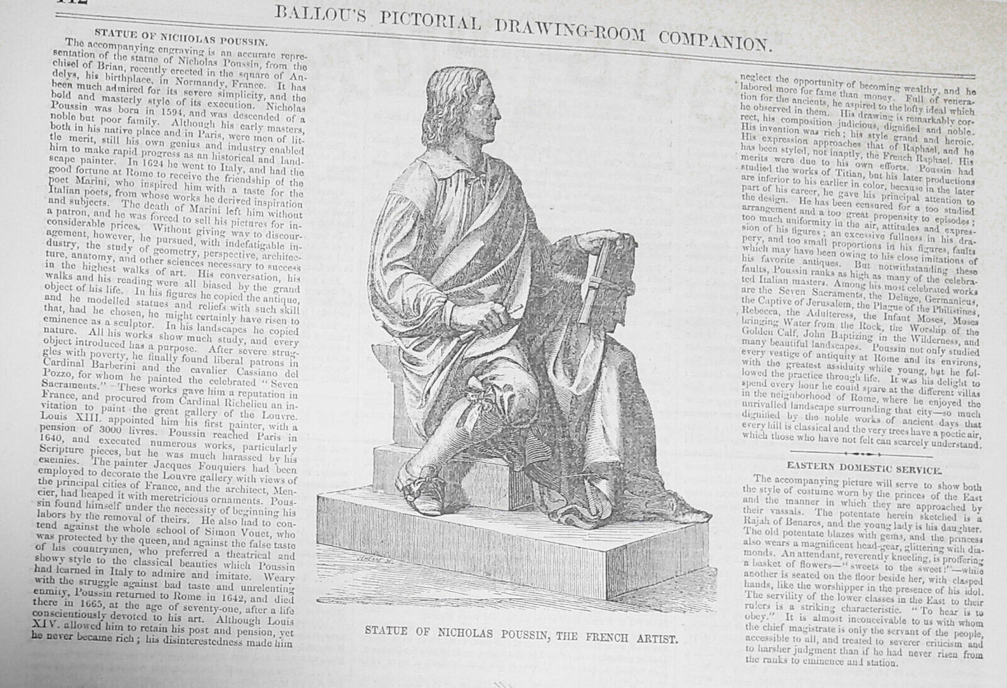 Ballou's Pictorial, February 14, 1857. Rare and Curious Birds; Tennessee; etc
