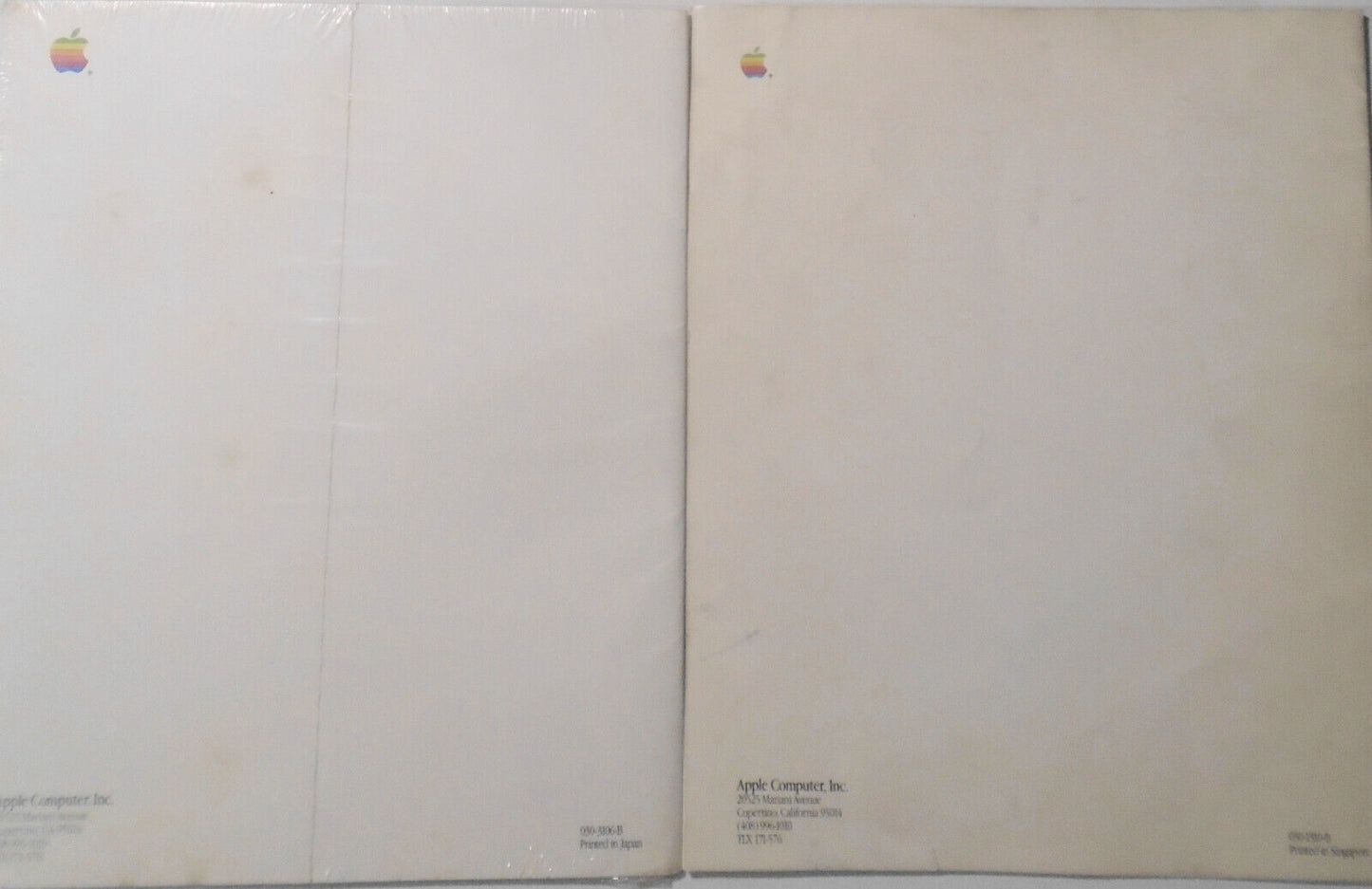 AppleColor RGB Monitor Owner's Guide (SEALED) + IIGS Memory Expansion Card Guide