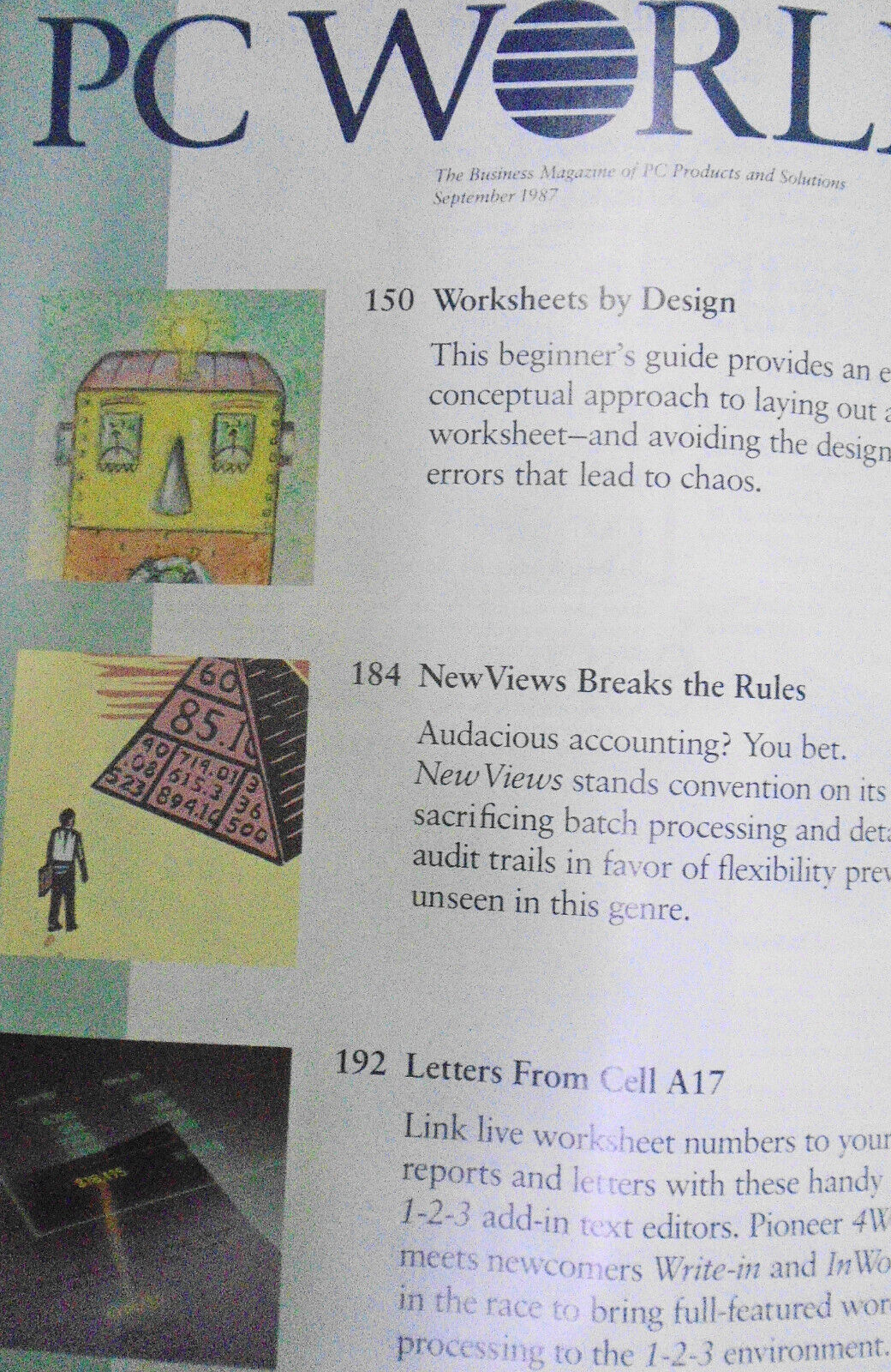 PC WORLD Magazine, September 1987