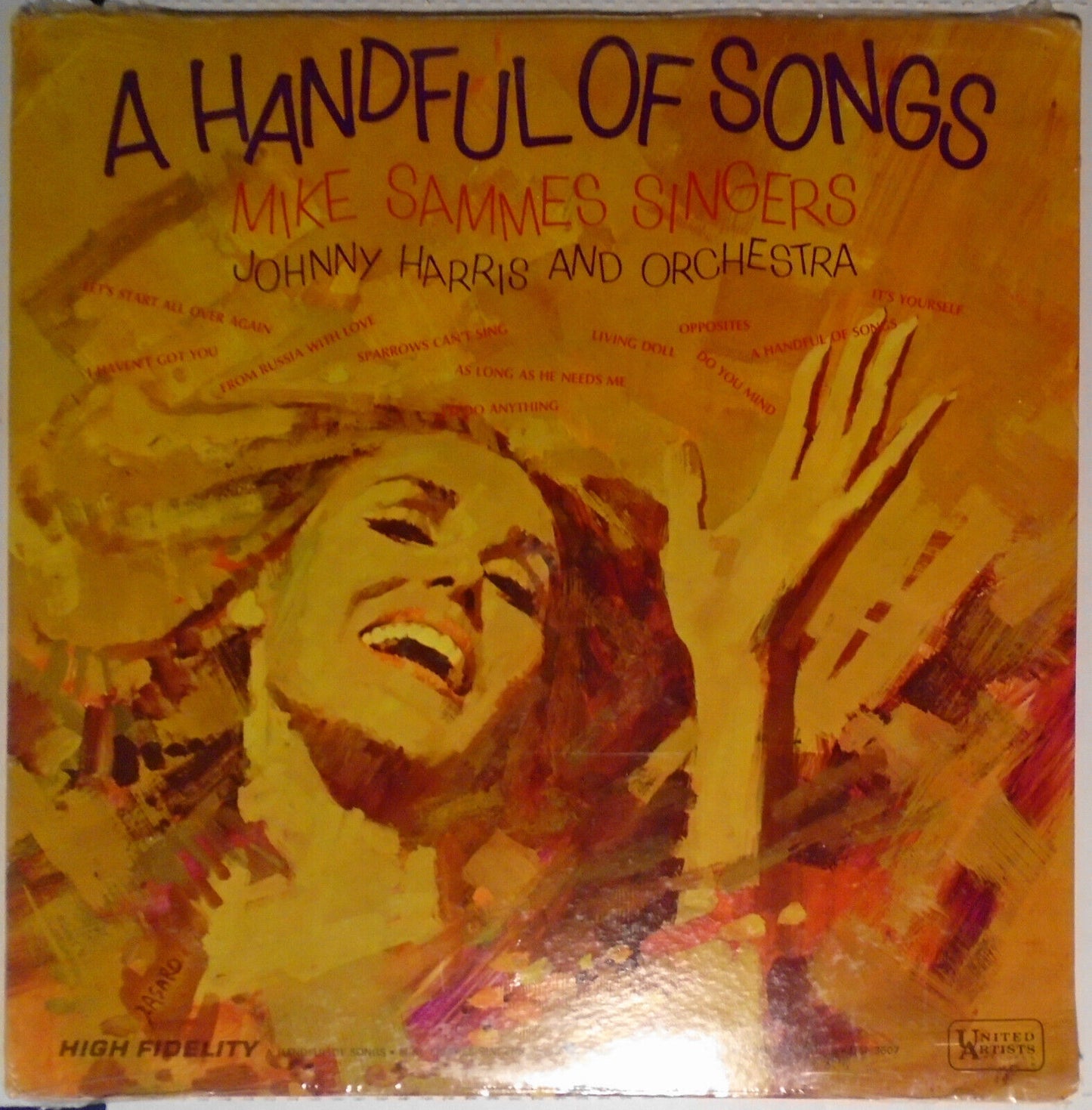 A Handful of Songs LP - Mike Sammes Singers / Johnny Harris & Orchestra - SEALED