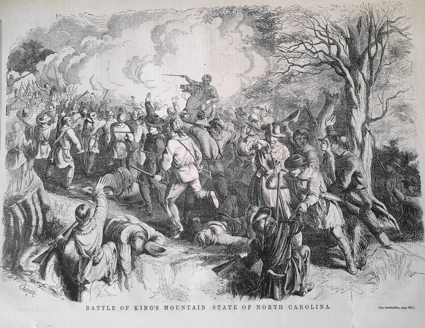 Ballou's Pictorial May 2, 1857. Digger Indians of CA; Oriskany & King's Mountain