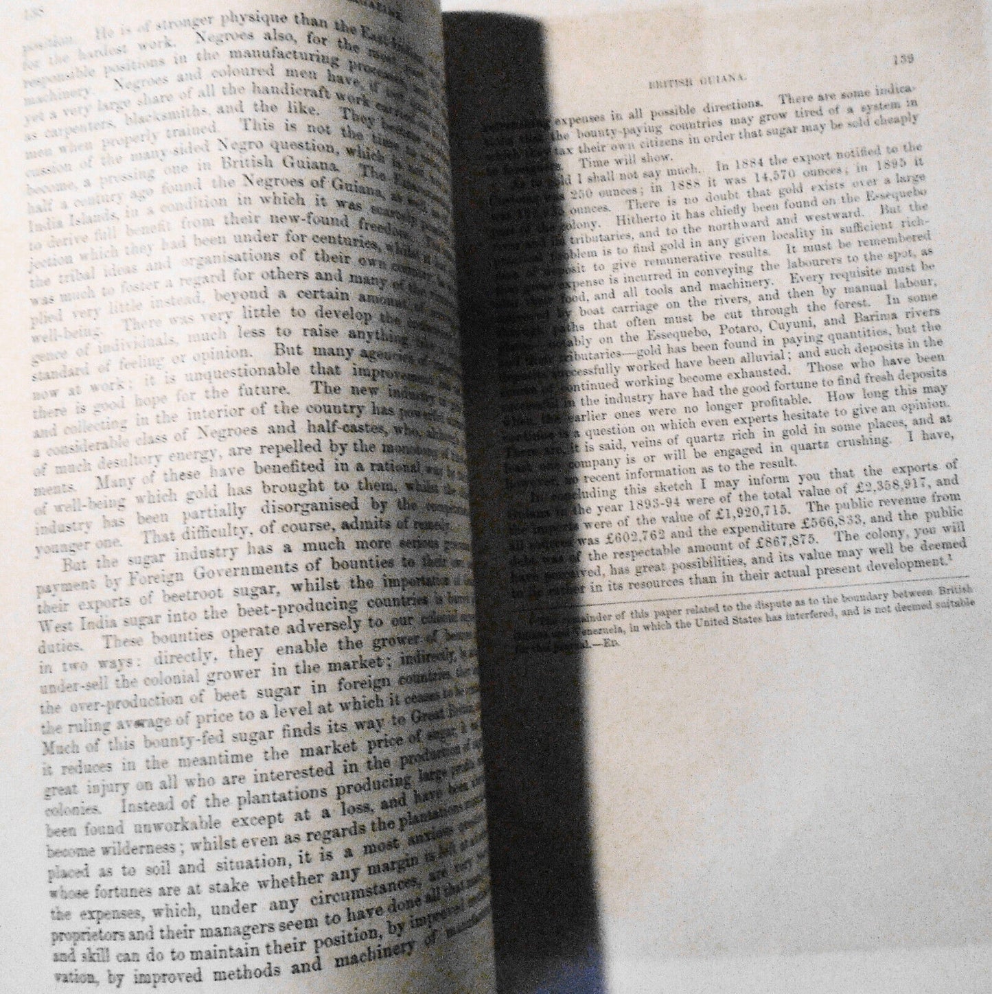 [Guyana] 1896 British Guiana A Sketch by Sir David Chalmers + Venezuela Question