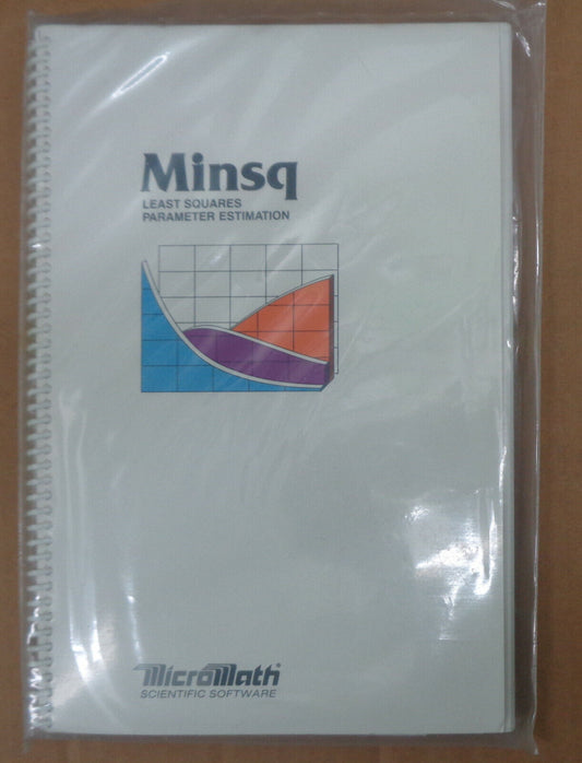 MINSQ - Least Squares Parameter Estimation by Micromath Scientific Software 1987