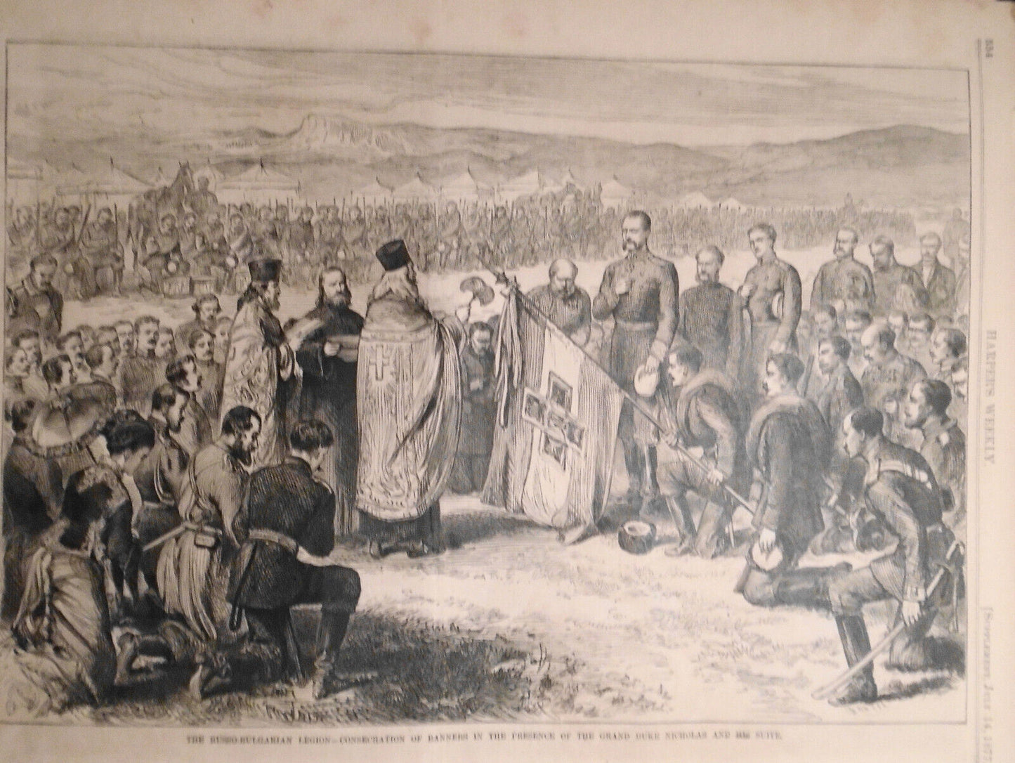 Harper's Weekly July 14, 1877 - Original - The "Fourth" In Blackville, etc