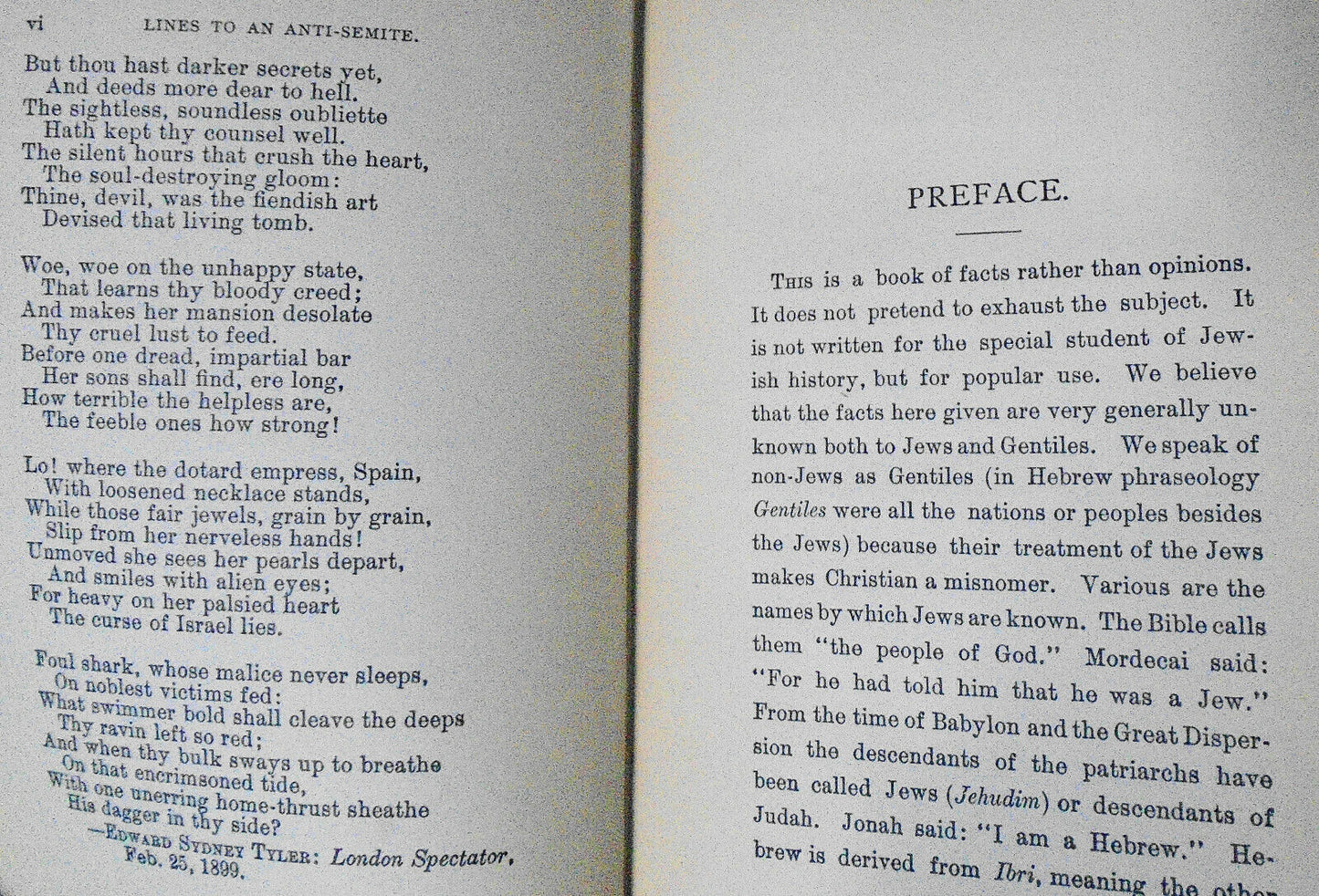 1899 Justice To The Jew, by Madison C. Peters ... What He Has Done For The World