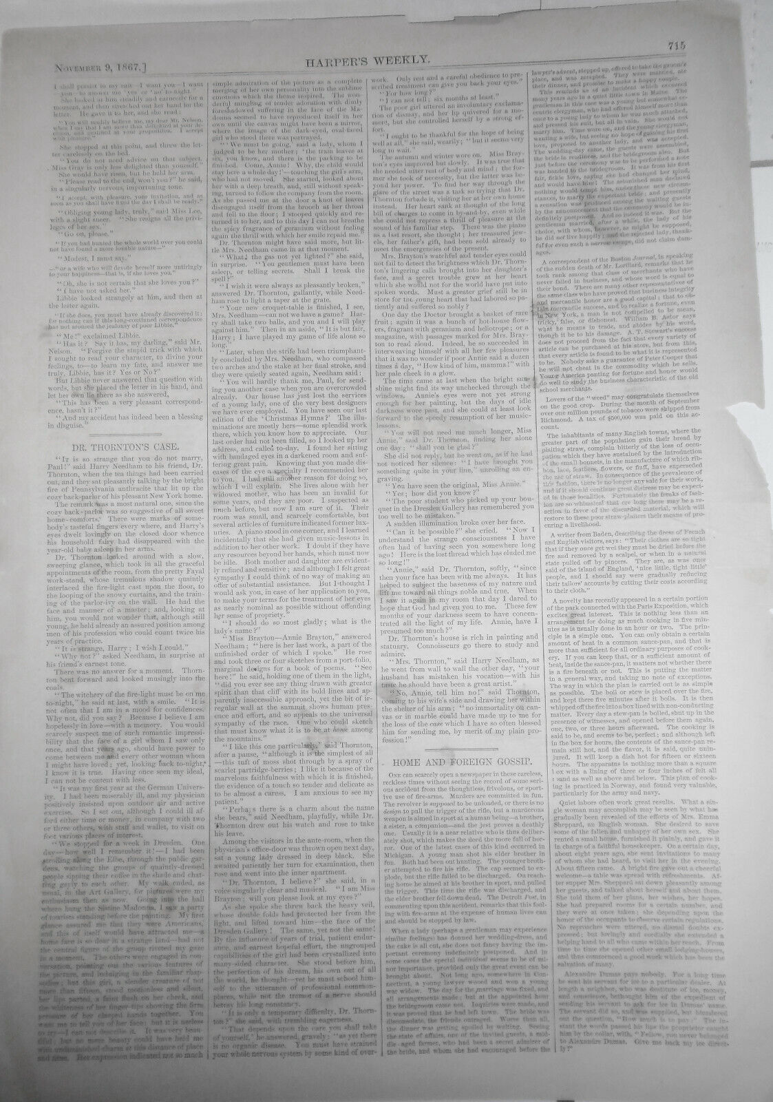 The Delta of the Mississippi River - Harper's Weekly, November 9, 1867