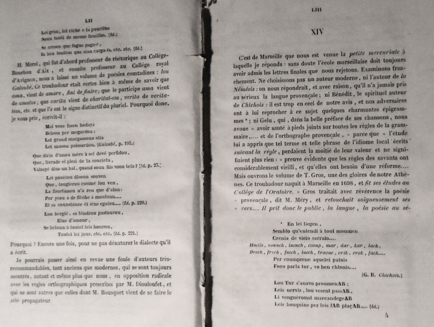 1853 Roumanille: La part dau bon Dieu: precede d'une dissertation l'orthographie