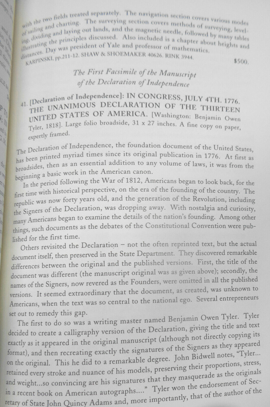 The era of good feeling, 1815-1825, Catalog 201 William Reese Co 2001