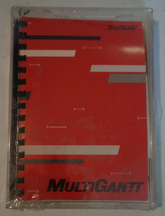 MultiGantt Project Management Graphics, by Softrak. For IBM PC... SEALED. NEW