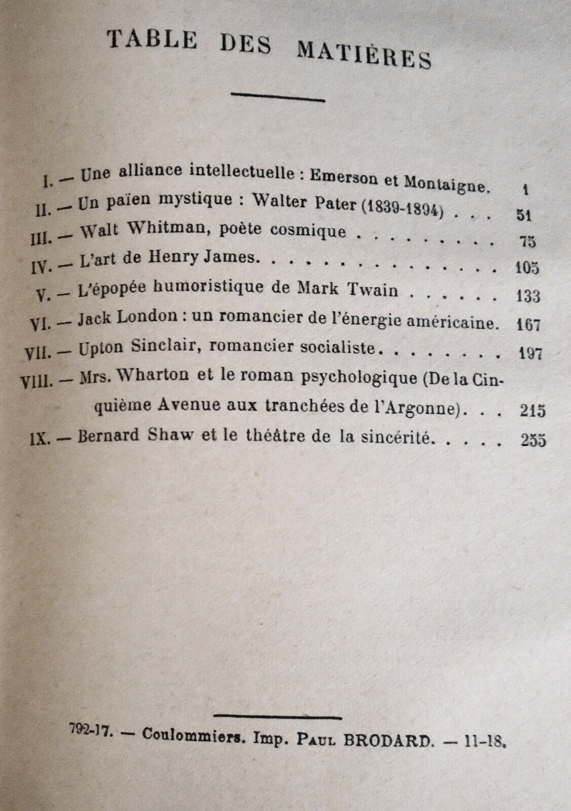 Mystiques et realistes anglo-saxons d'Emerson a Bernard Shaw. Regis Michaud 1918