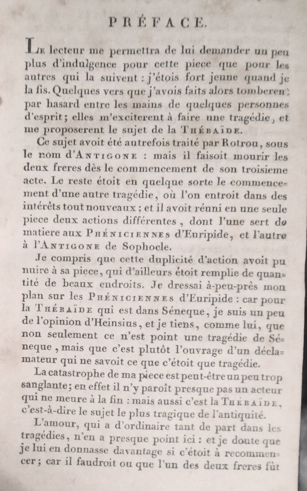 1817 Oeuvres de Jean Racine, Tomes 1, 2, & 3.