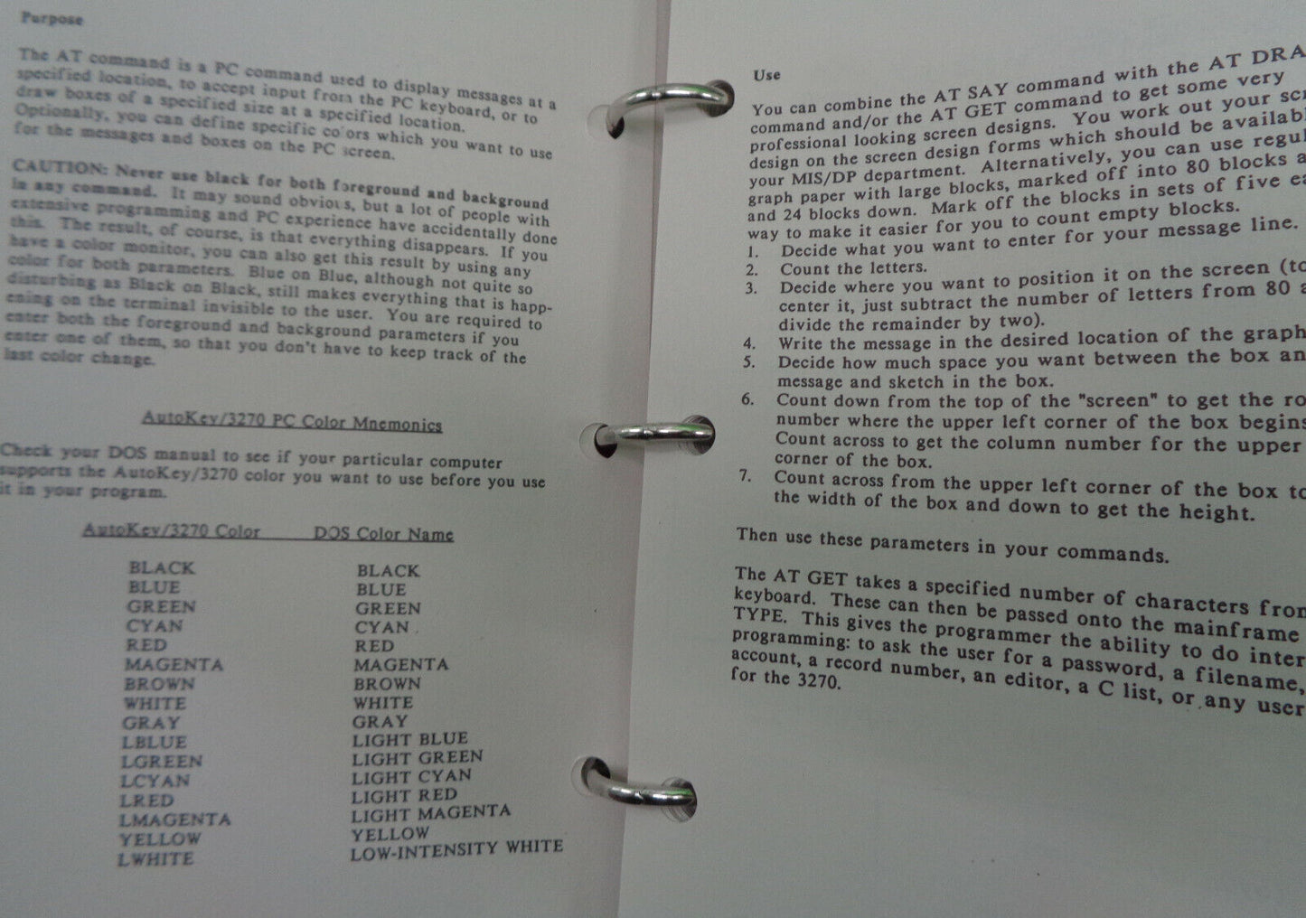 AUTOKEY/3270 by CDI Systems, [Simplifies PC to mainframe communications] 1986