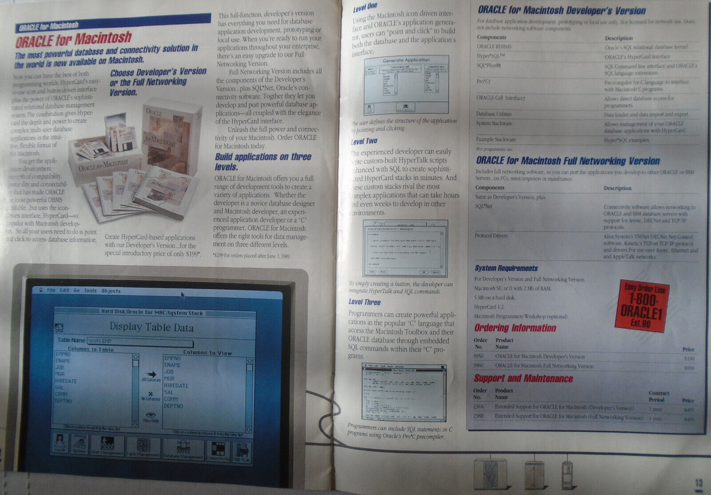 Oracle Solutions Catalog, Spring/Summer 1989. By Oracle Corporation. [Database].