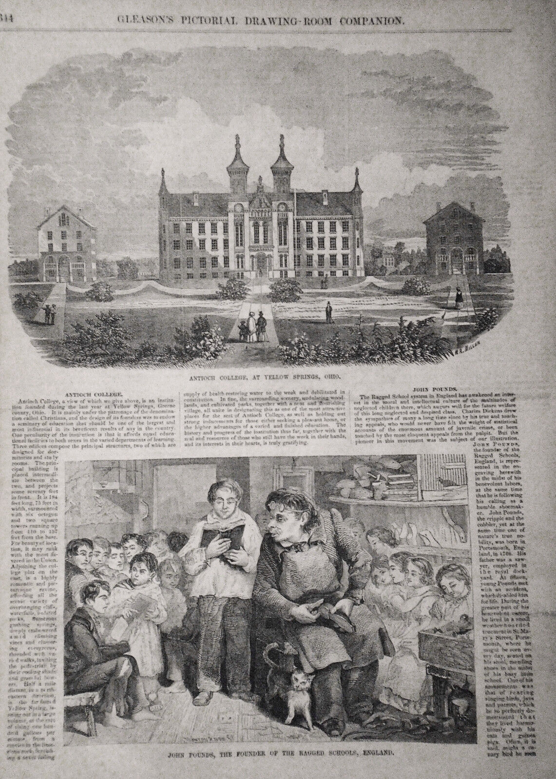 Gleason's Pictorial, June 3, 1854 - Blue-fish; Brigham Young; French uniforms..