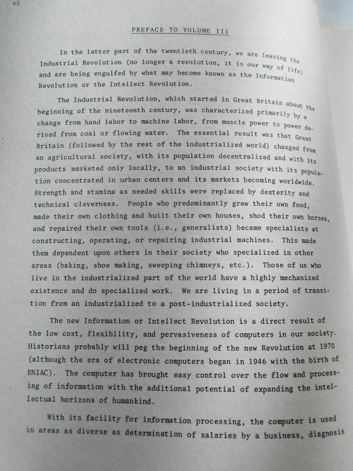 STIM: Socio-Technological Instructional Modules Vol 3, From Mainframes to Micros