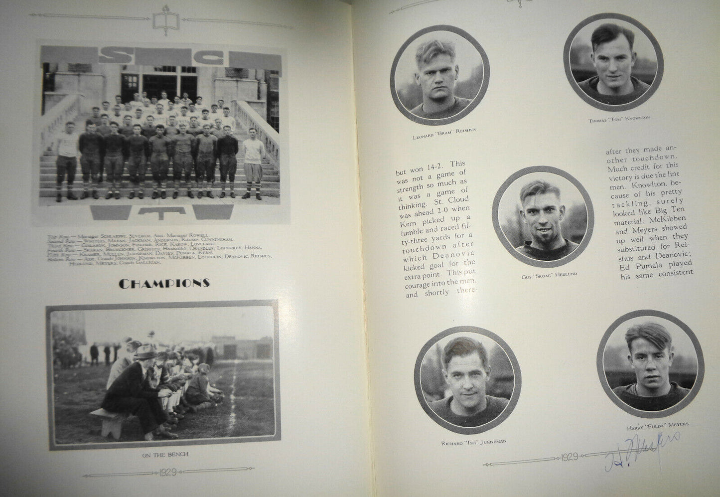 THE WENONAH 1929 - yearbook of Winona State Teachers College