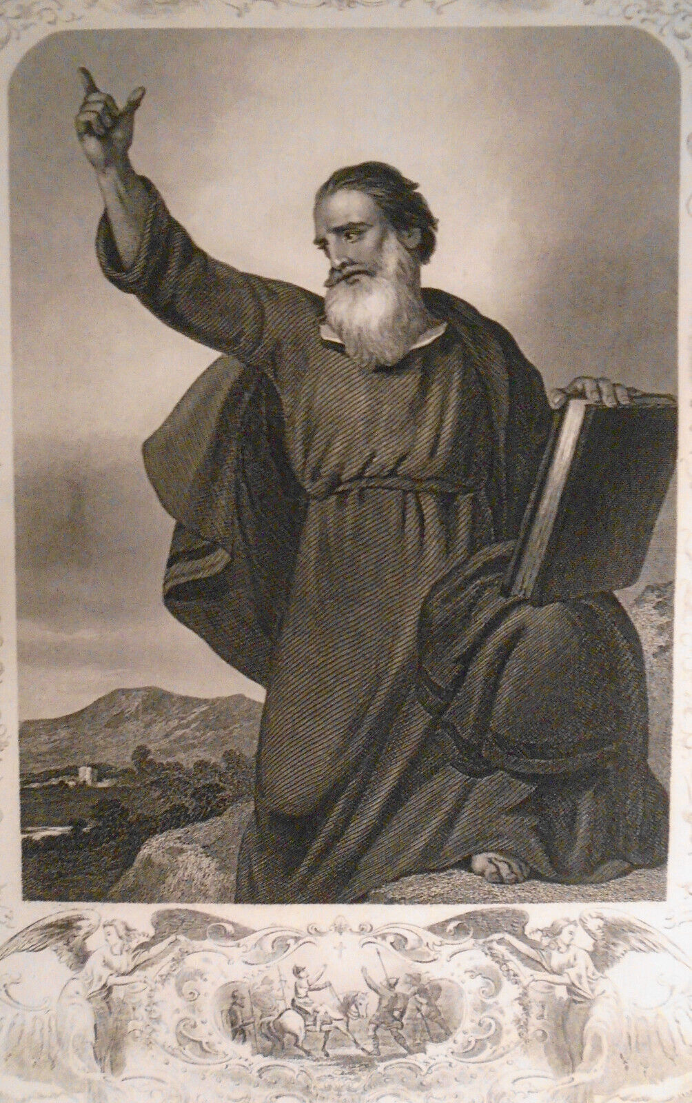 St. Paul, by Johnson & Fry --- mid-19th century engraving