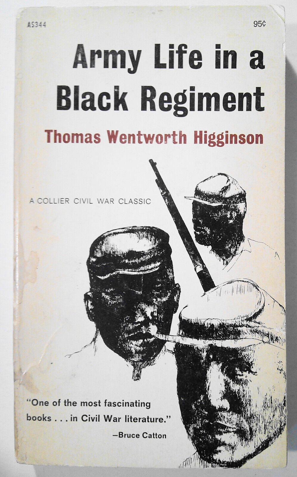 4 vintage African American history paperback books.