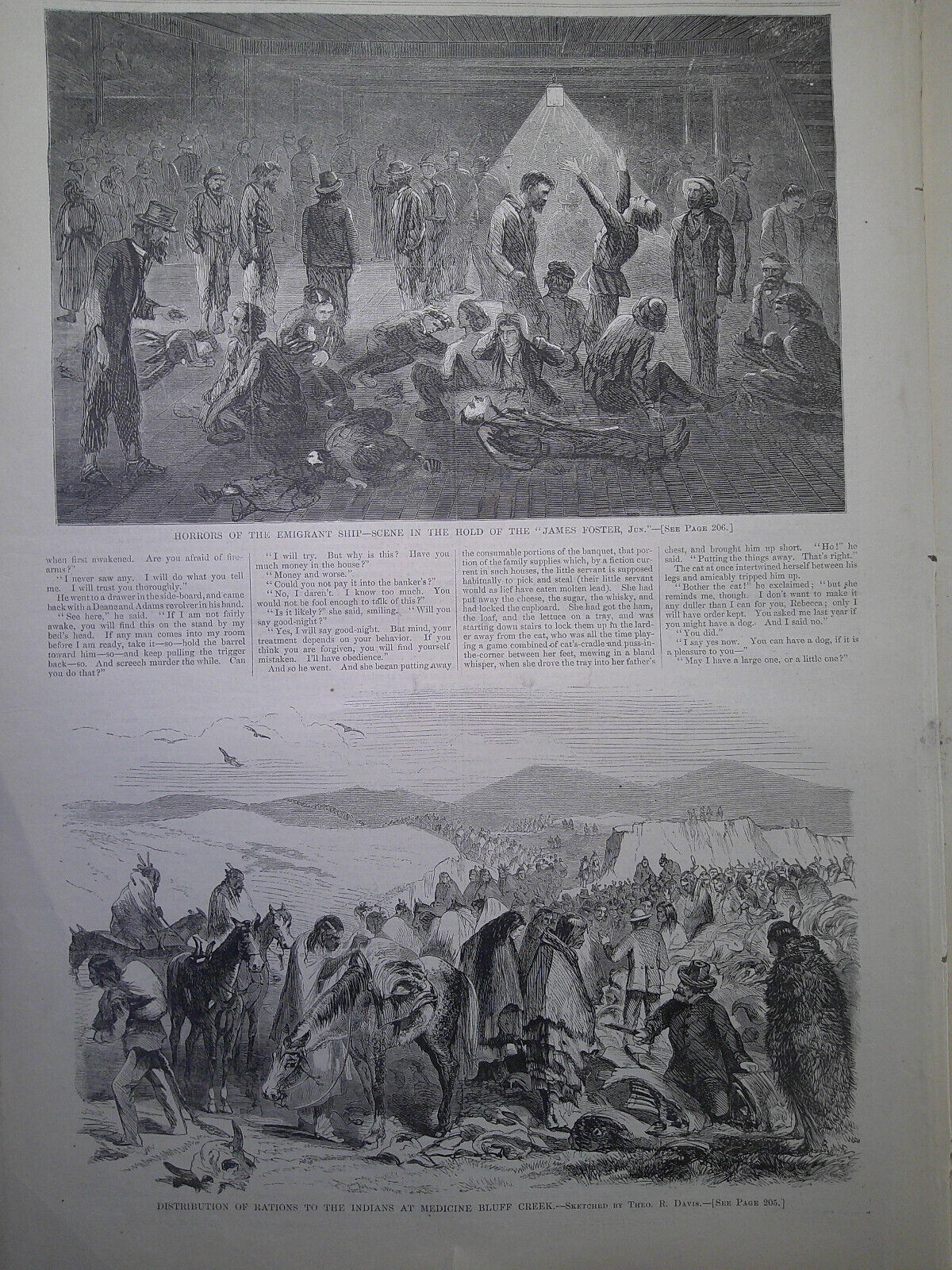 Harper's Weekly March 27, 1869 - Reconstructed cabinet; Arlington Cemetery; etc