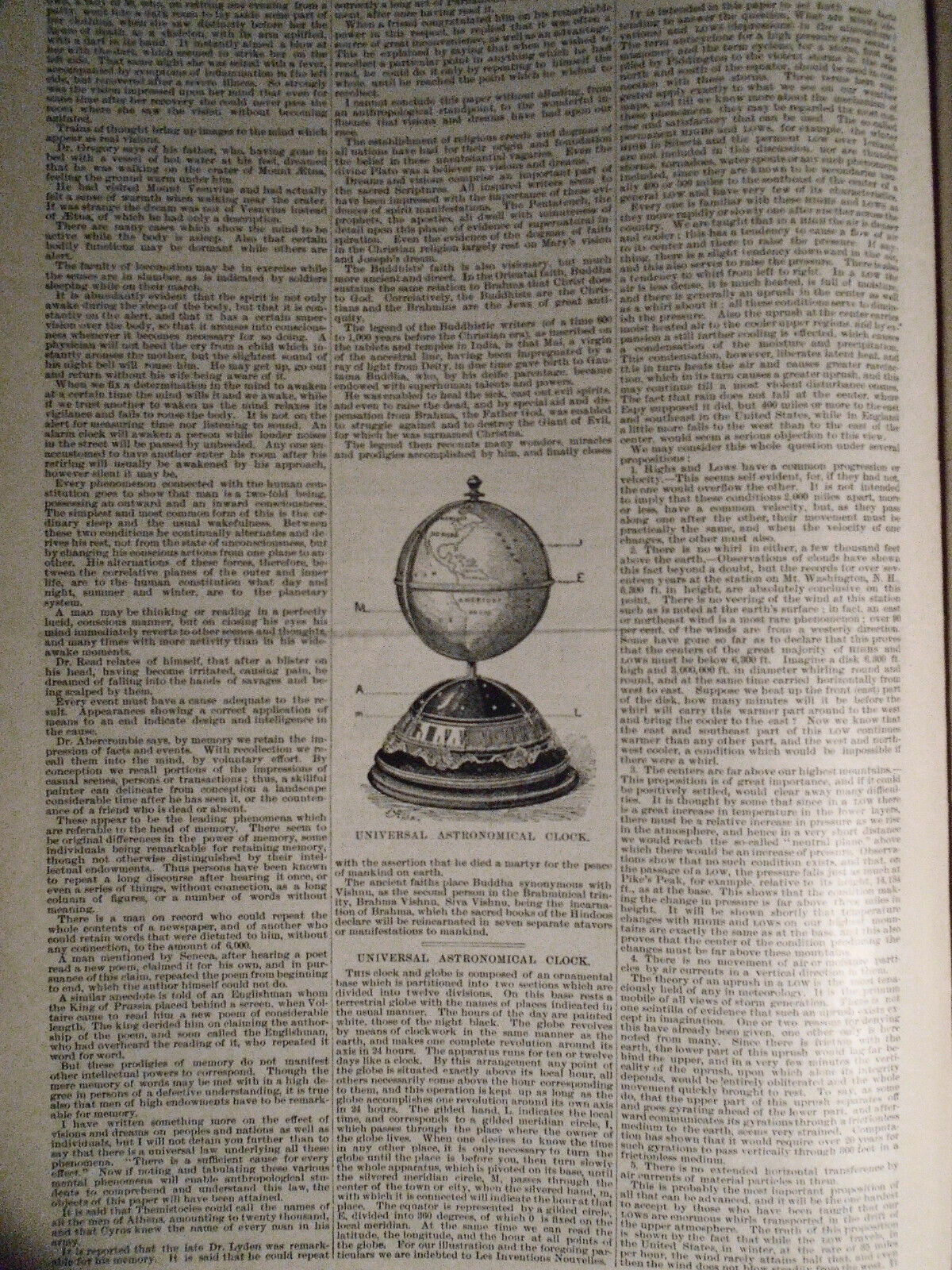 Scientific American Supplement Dec 15, 1894. Experiments with a falling cat, etc