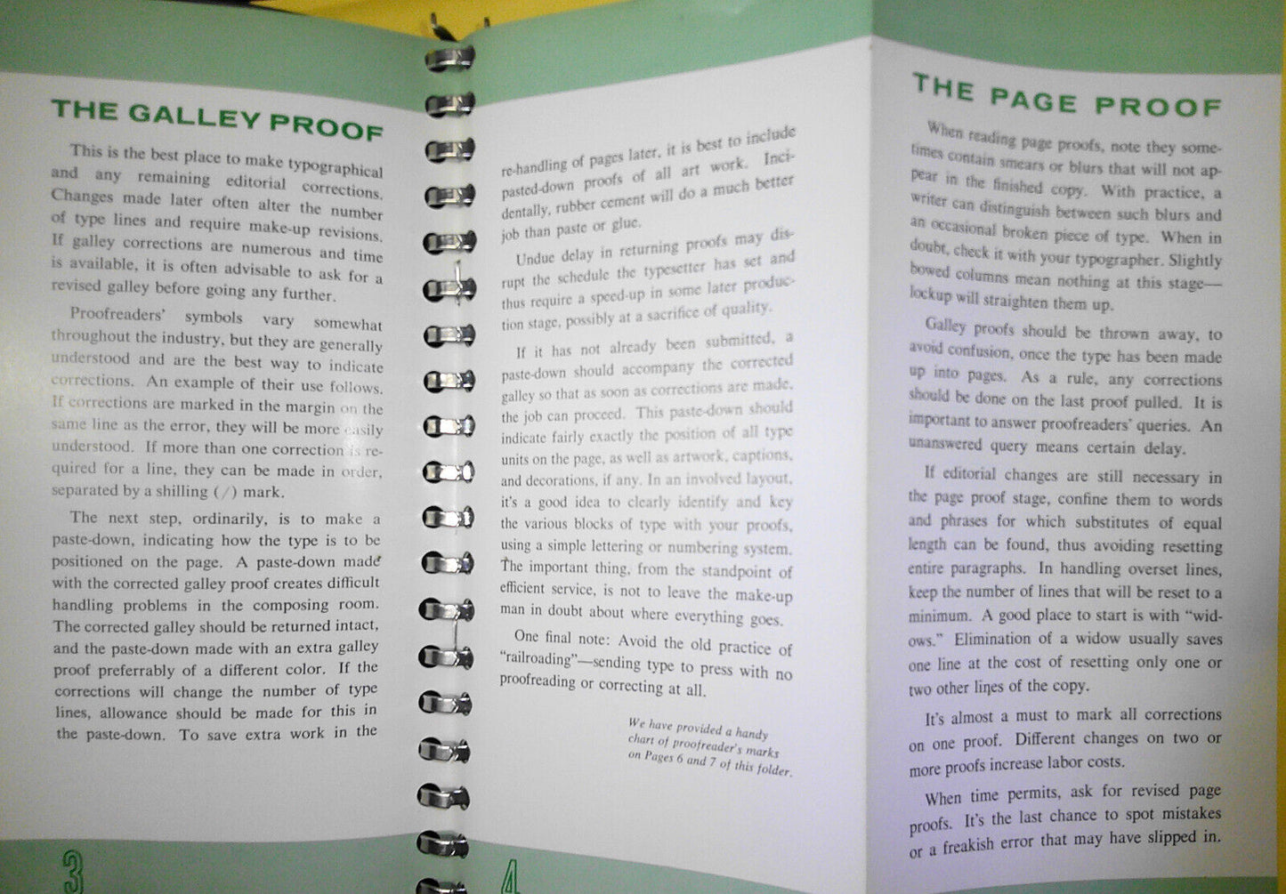 Modern Linotypers Copy Preparation Guide