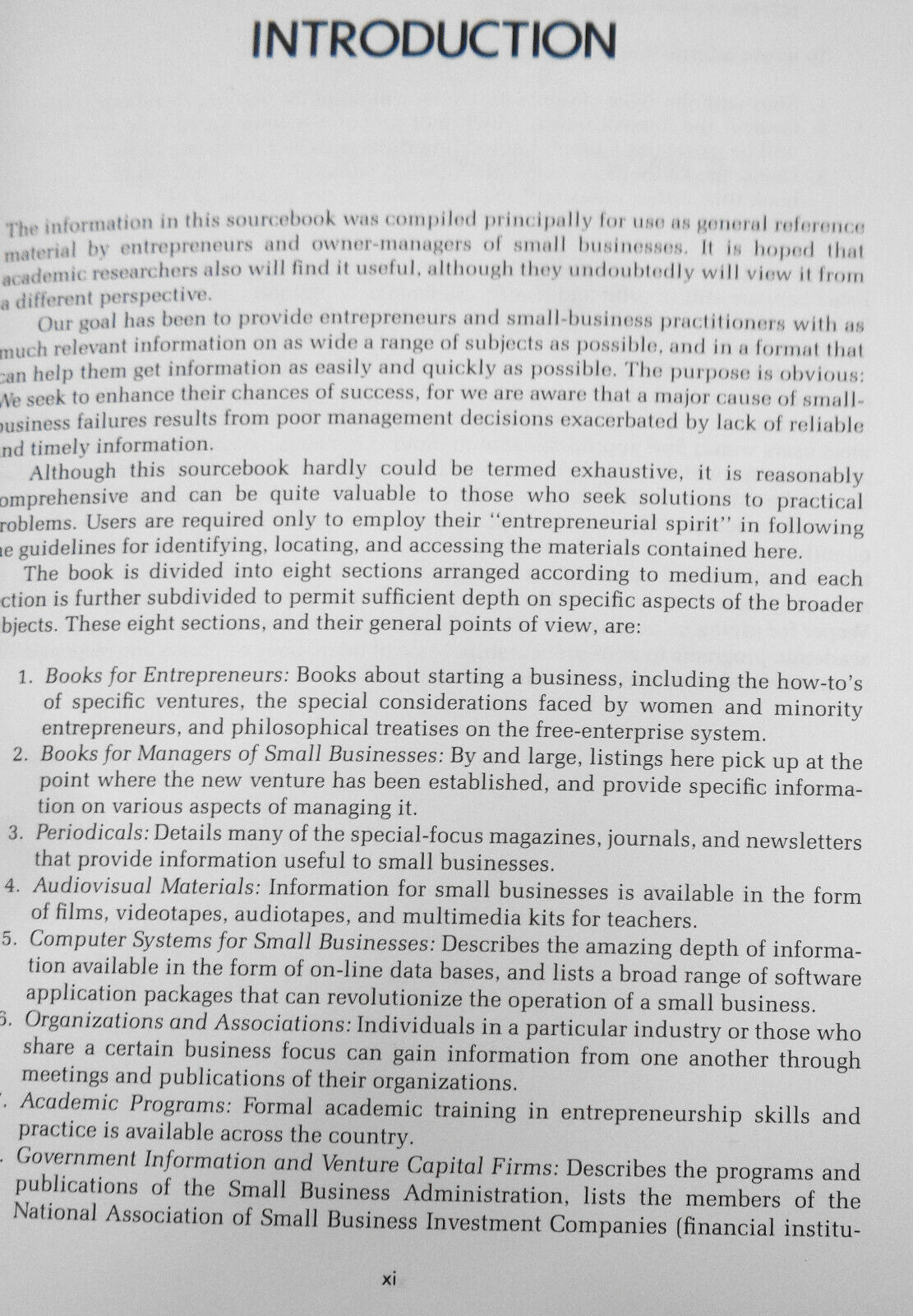 Complete Information Bank for Entrepreneurs and Small Business Managers. 2nd ed.