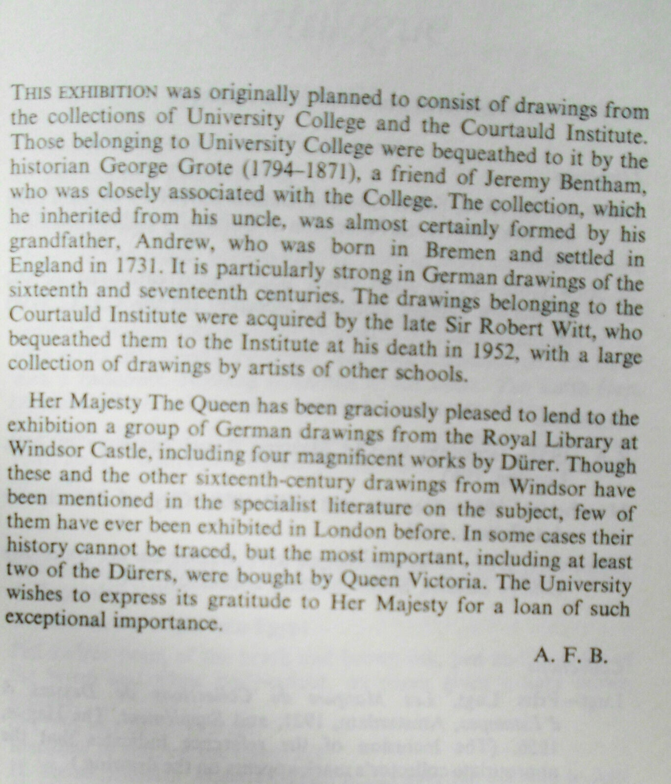 German drawings from collections of H.M. the Queen... & Courtauld Institute 1969