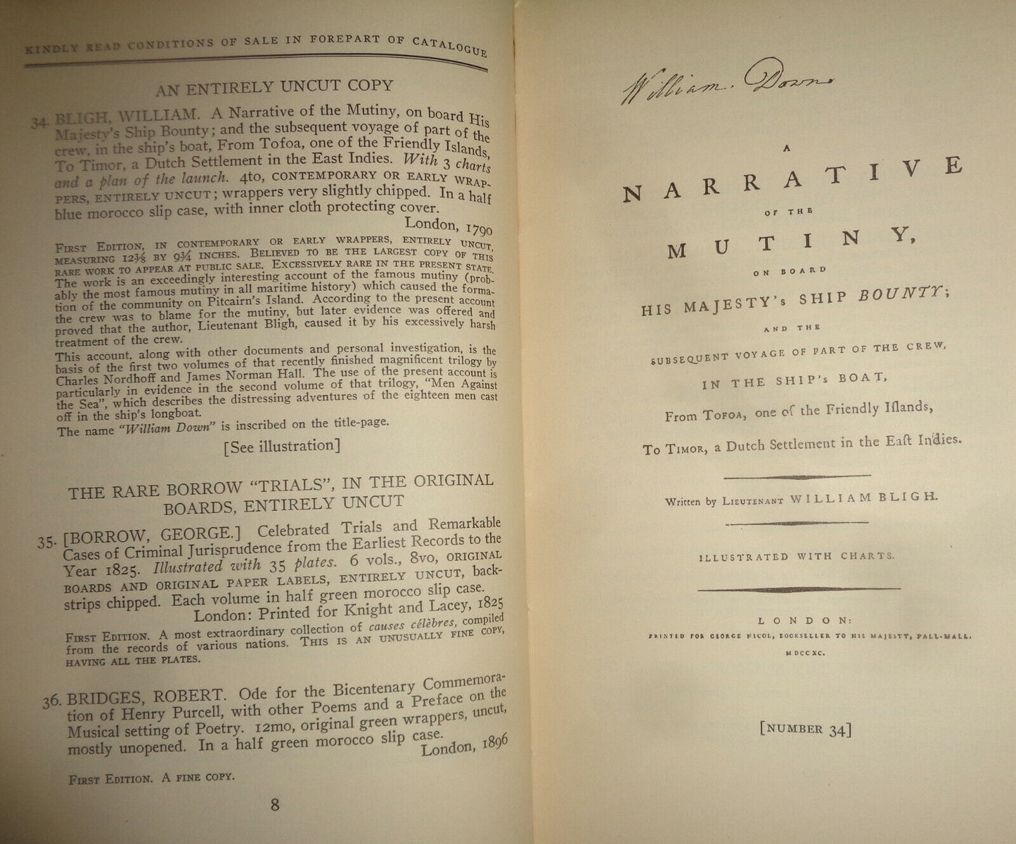 First editions of American and English authors Anderson Galleries 1937 - Joynt..