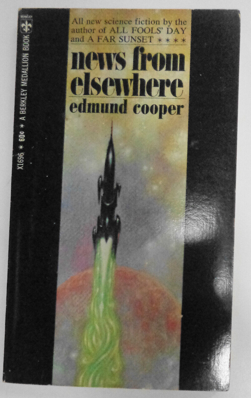 Edmund Cooper : Tomorrrow's Gift, Voices in the Dark, News from Elsewhere