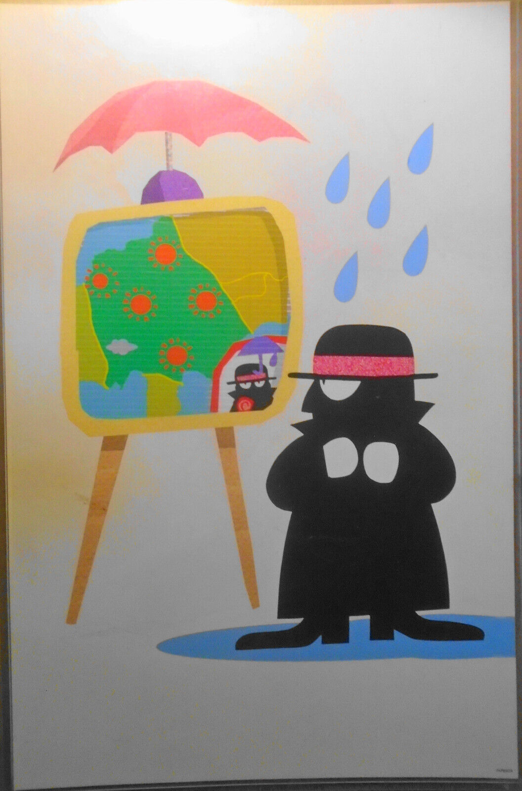 Ryo Tagaki - Rainman Time Forecast - Poster -  17 x 11 inches