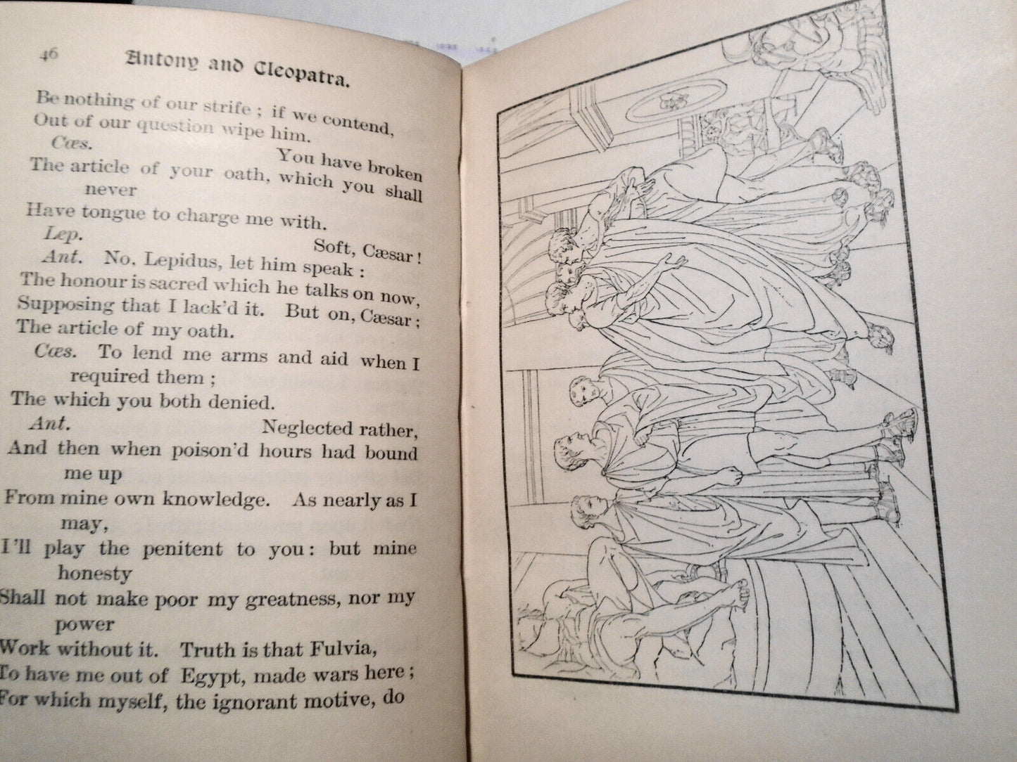 Anthony and Cleopatra, by William Shakespeare. 1893 Ariel edition, Putnam's