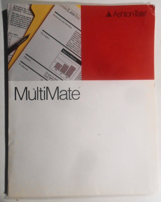 Ashton-Tate Multimate Press Kit, 1989. Brochures, news releases, data sheets etc