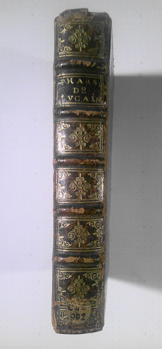 1670 La Pharsale de Lucain. By Marcus Annaeus Lucanus. [Binding; Illustrated]