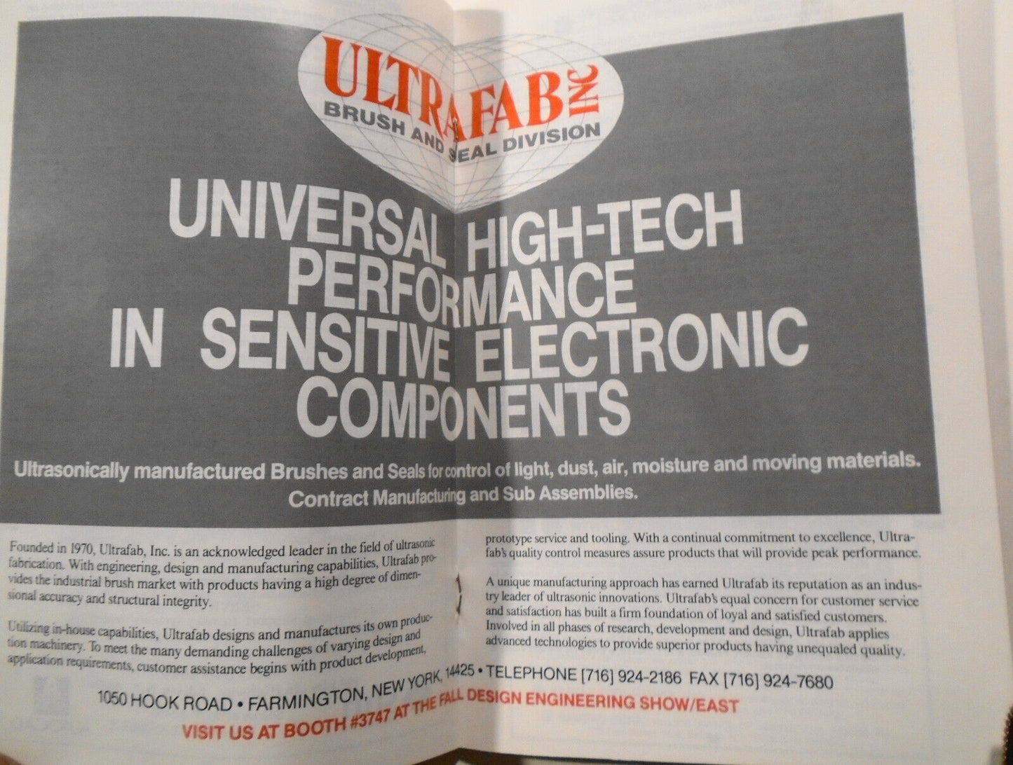 1989 Design Engineering Show & Conference Official Directory & Buyers' Guide. NY