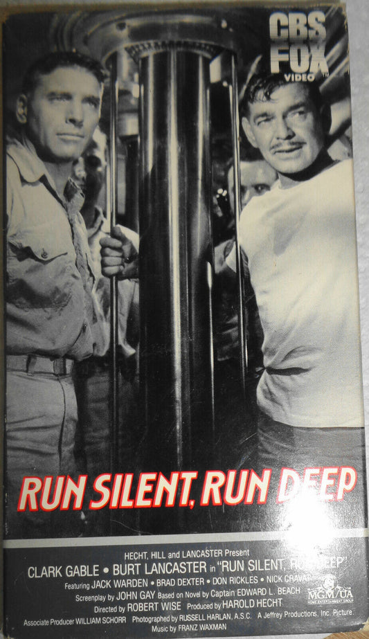 RUN SILENT, RUN DEEP  - Betamax Beta tape