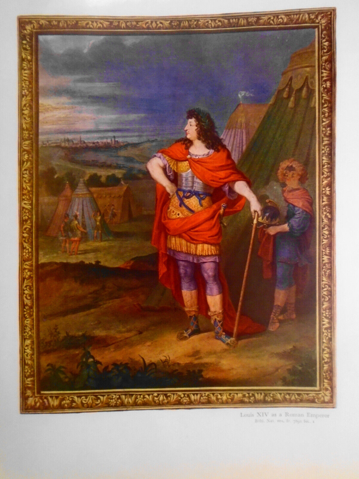 Francois I as a Young Man & Louis XIV as a Roman Emperor - original, Verve  1939