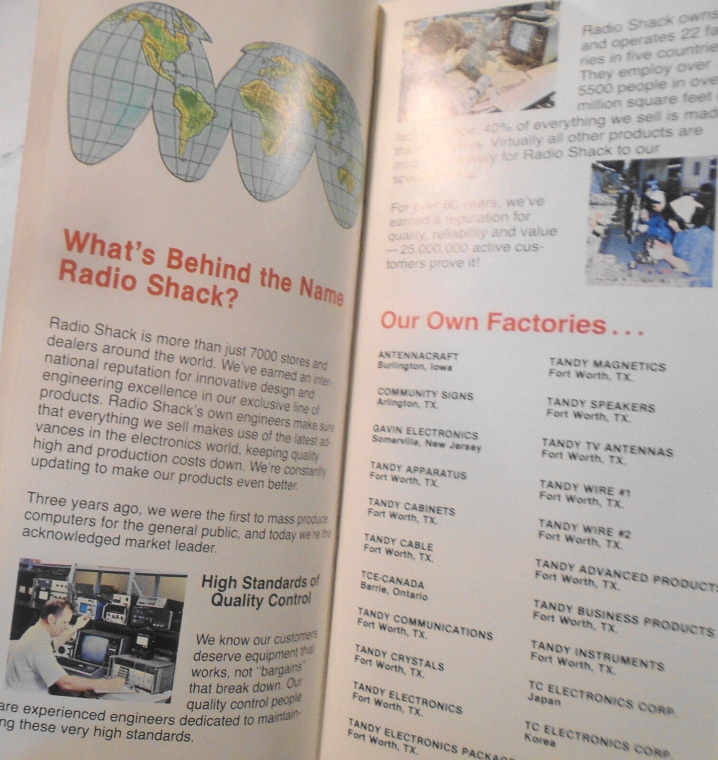 1980 Radio Shack Recruitment Brochure -  the exciting world of Retail Management