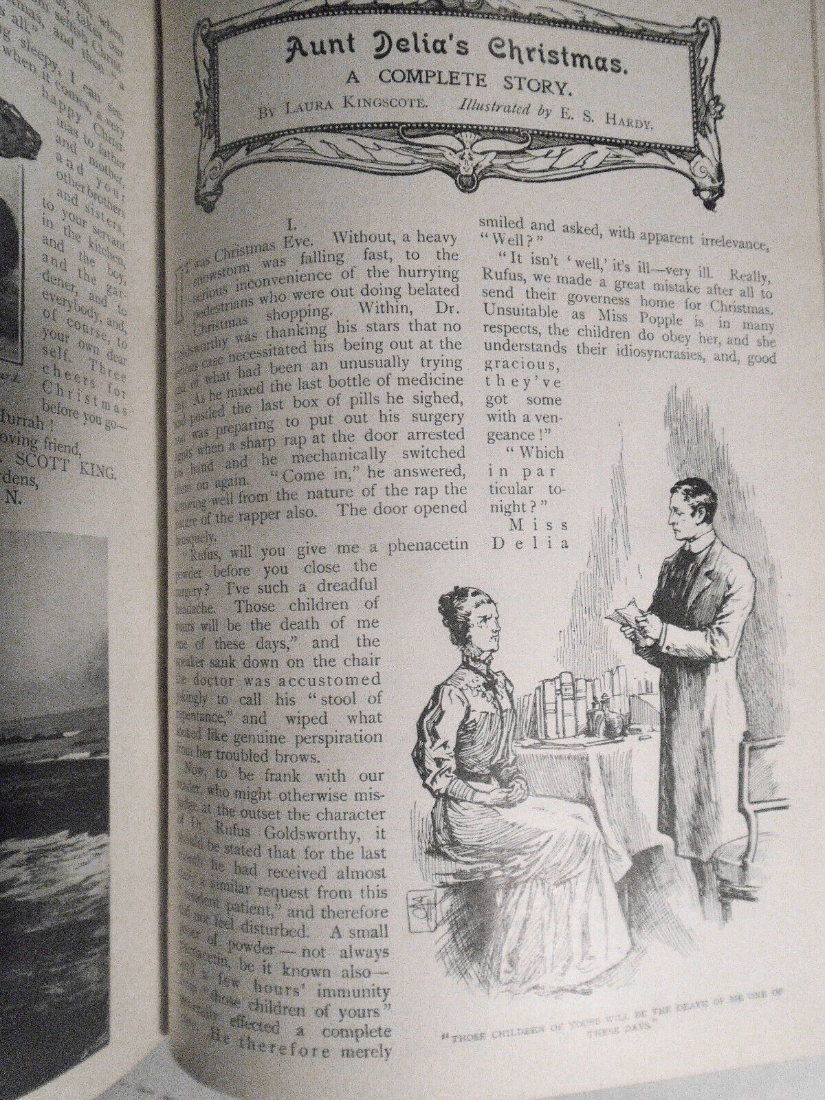 The Sunday Strand and Home magazine, July-Dec 1909.  Dr. Elizabeth Blackwell...