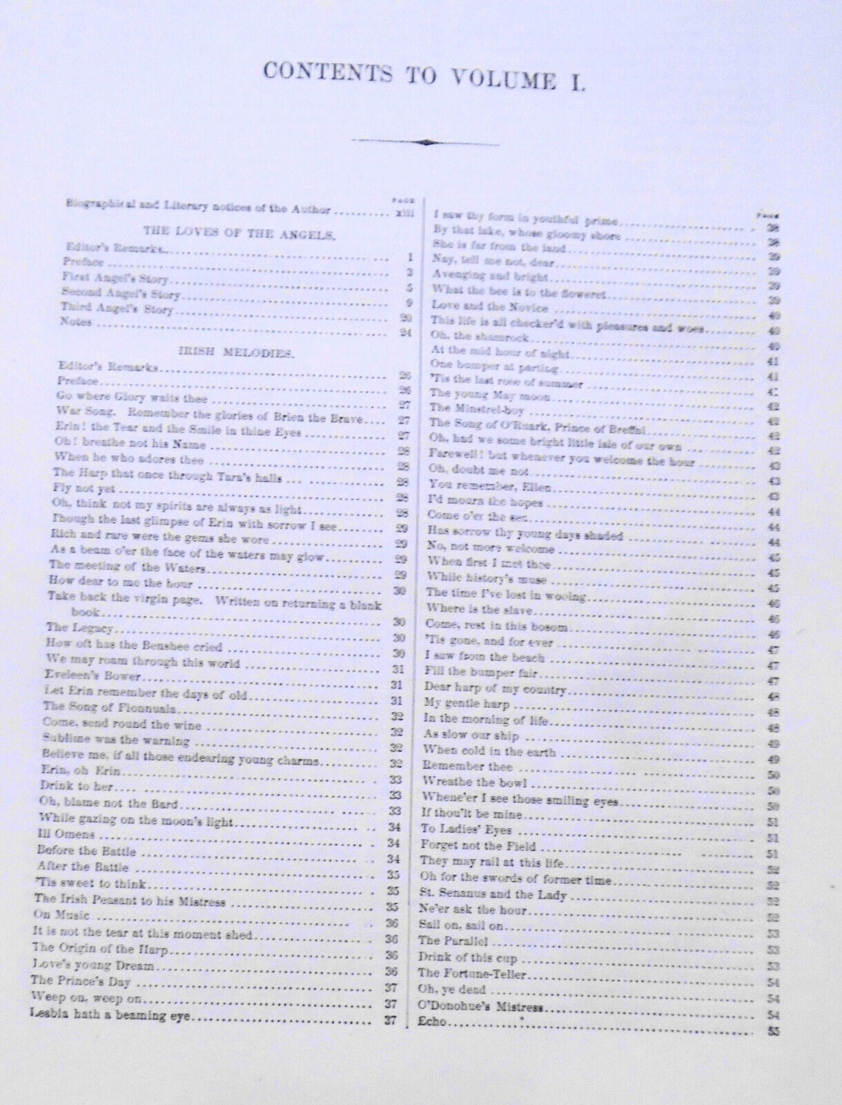 The poetical works of Thomas Moore. A new collated edition [185-?]. Illustrated