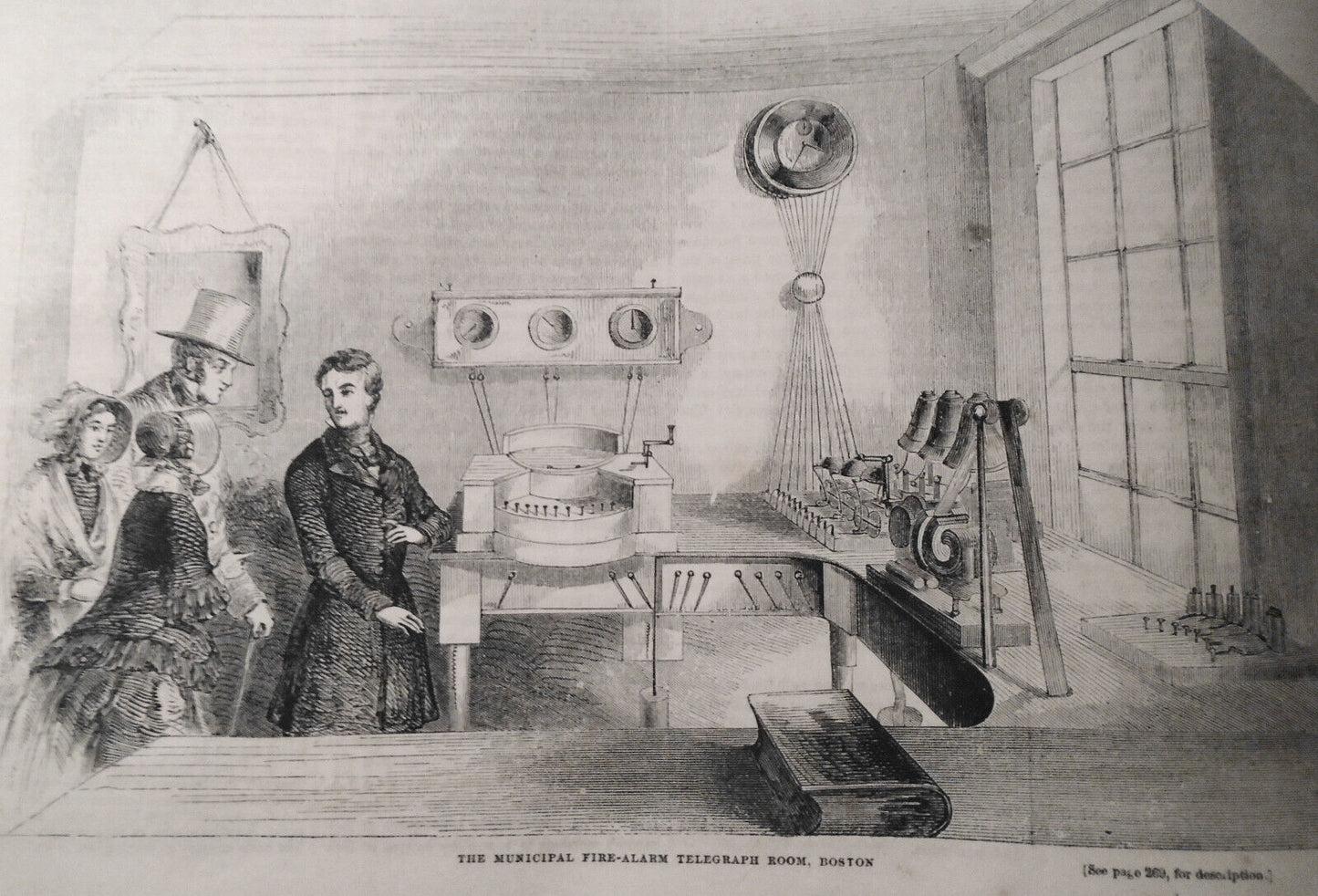 Gleason's Pictorial - April 24, 1852. Smithsonian Institute, Charleston Hotel...