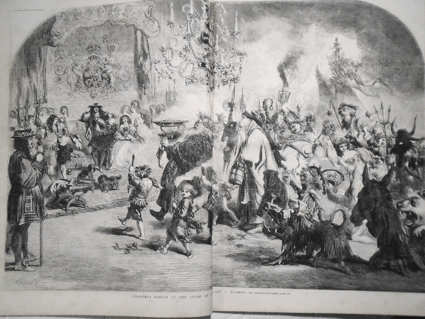 The Illustrated London News December 24, 1859 original with Christmas Supplement