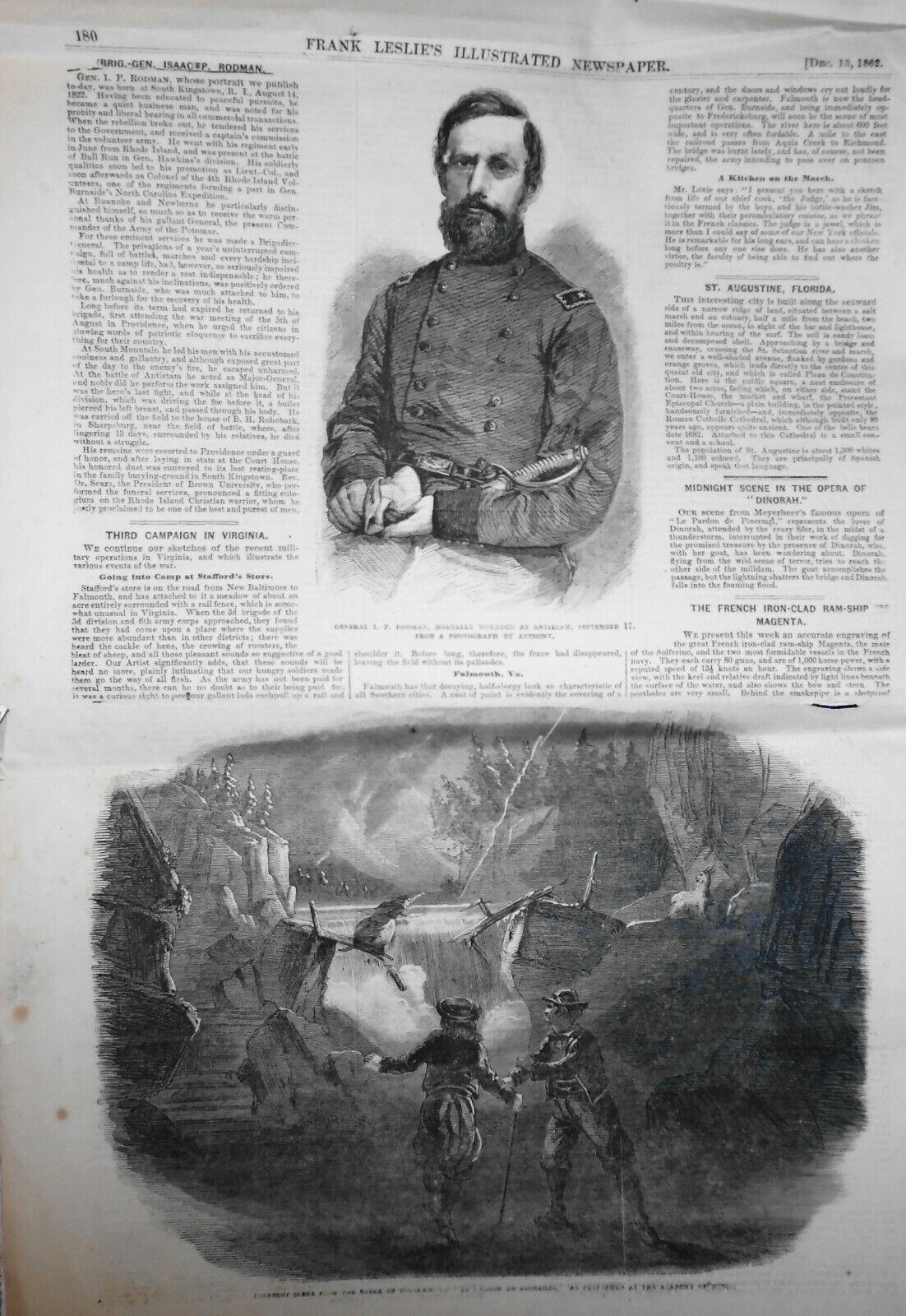 Frank Leslie's Illustrated Newspaper - December 13, 1862 - US Civil War, etc.