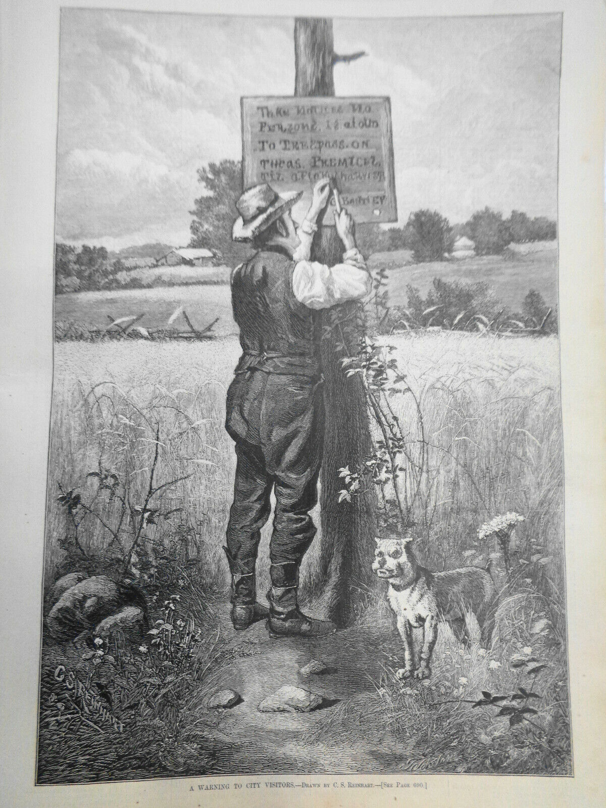 Harper's Weekly - Sept 1, 1877  - The Smallbreed (Black) Family at Seashore; etc