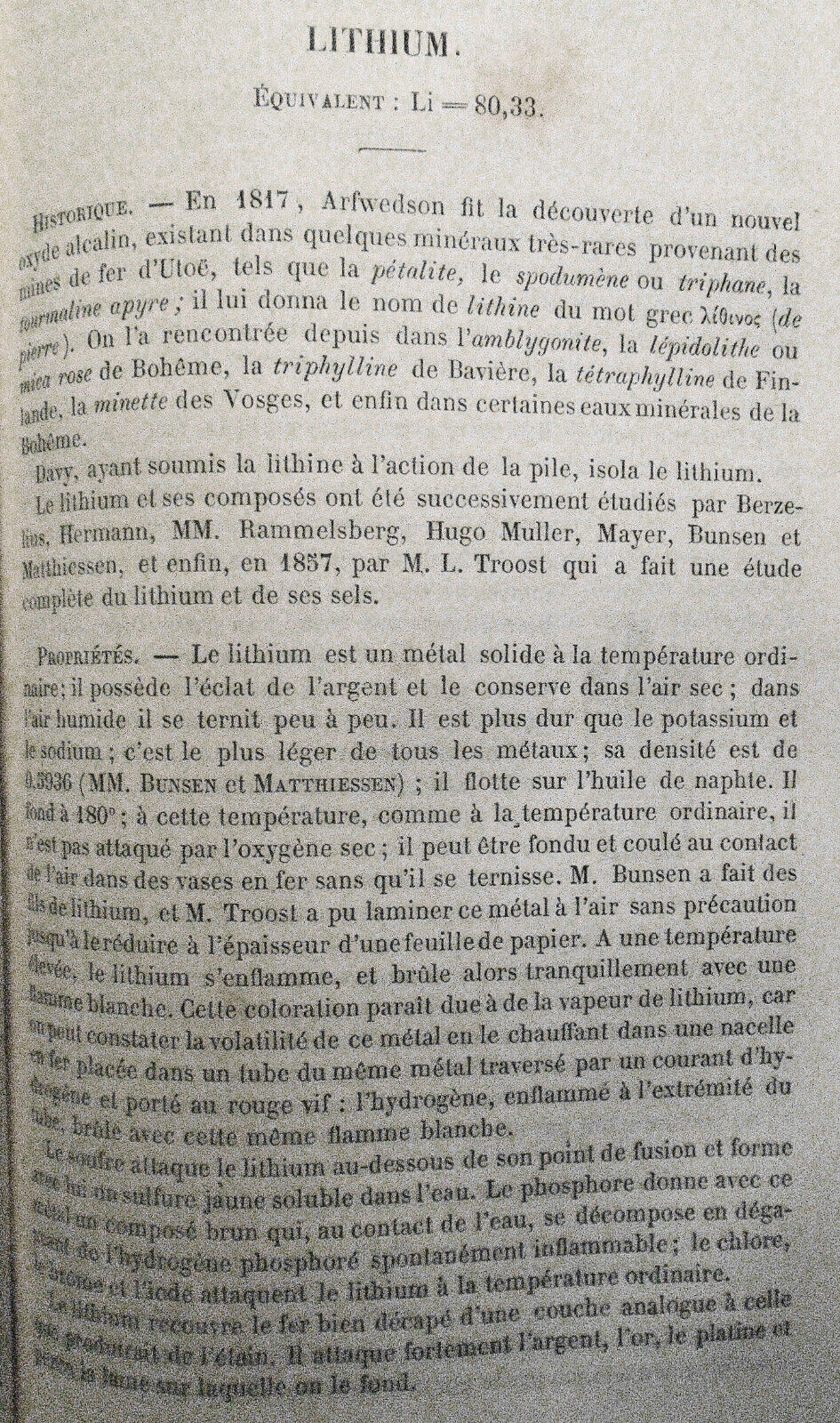 1865 Traité de chimie générale analytique industrielle et agricole. 7 Vol set