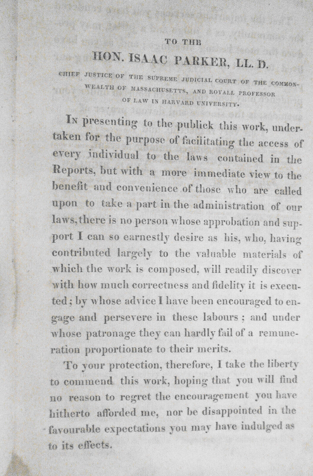 1818 Bigelow Digest of  cases in Supreme Judicial Court Massachusetts 1804 -1815