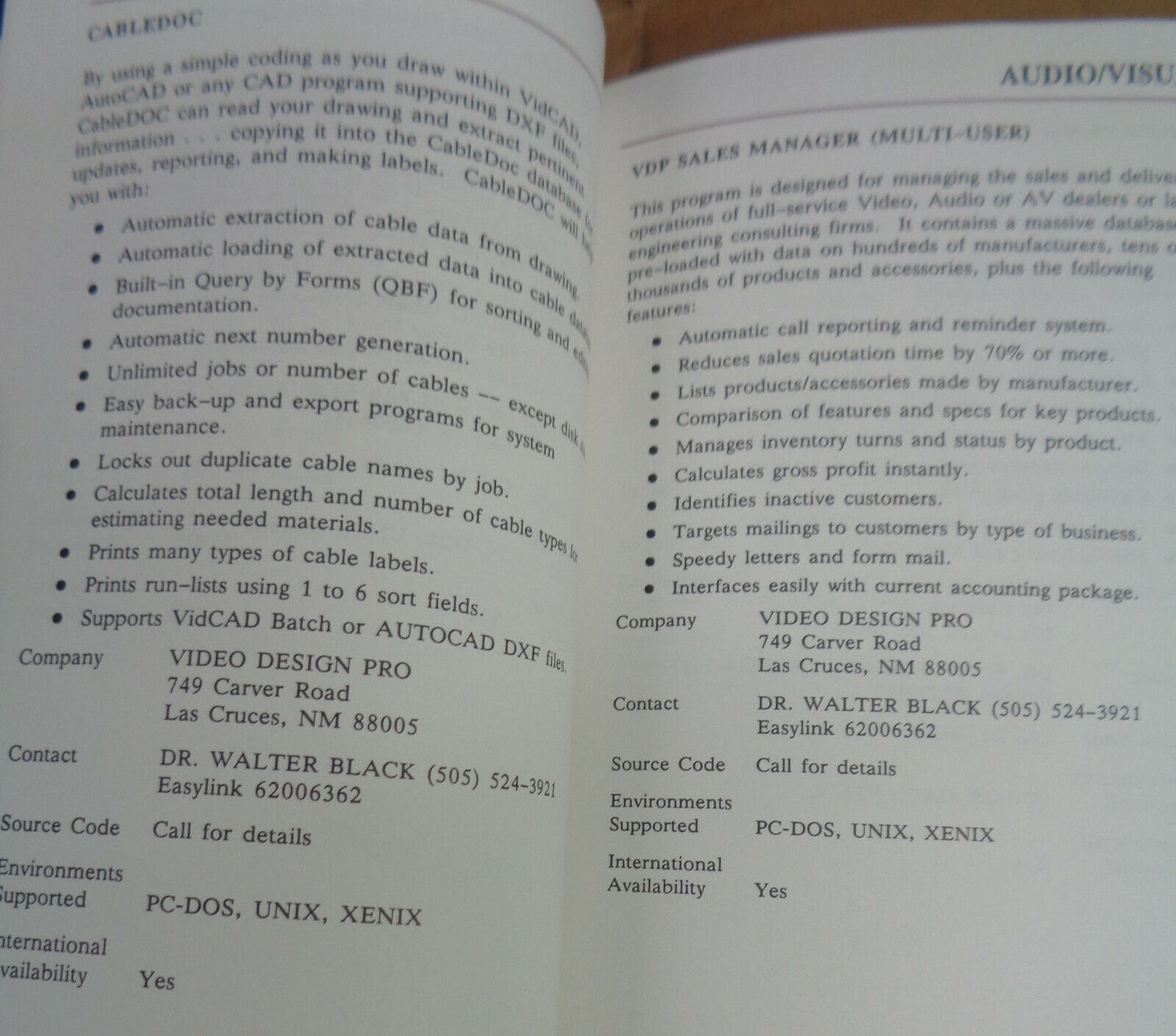 PROGRESS fourth-generation application development system catalog 1987