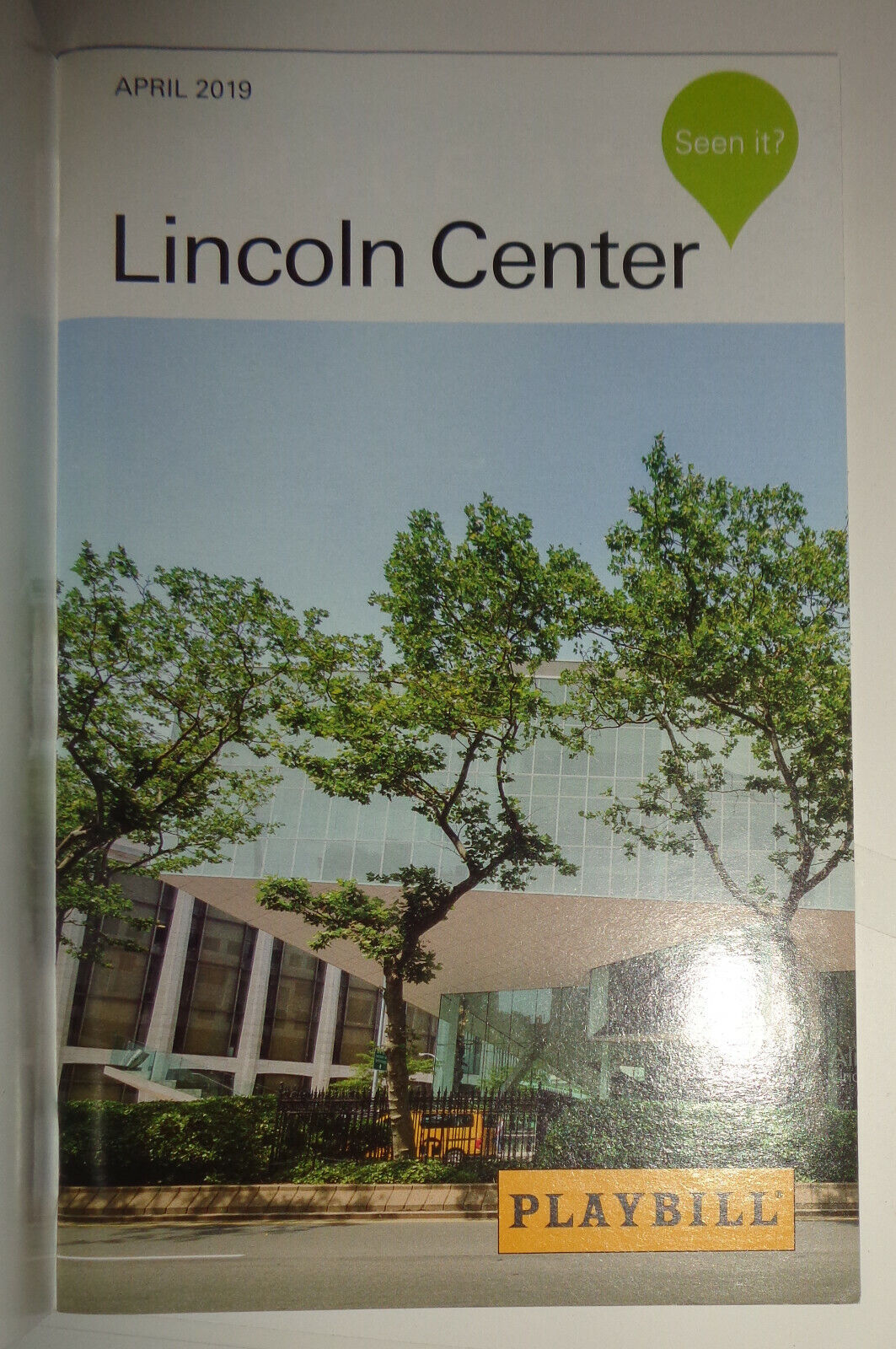 Film At Lincoln Center 50th Anniversary Gala Playbill, April 29, 2019