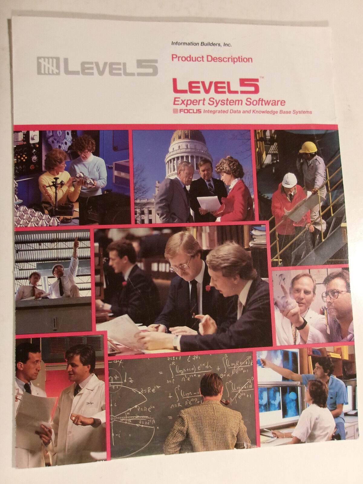 [Artificial Intelligence] Level5 Expert System Promo literature & Strategy, 1989