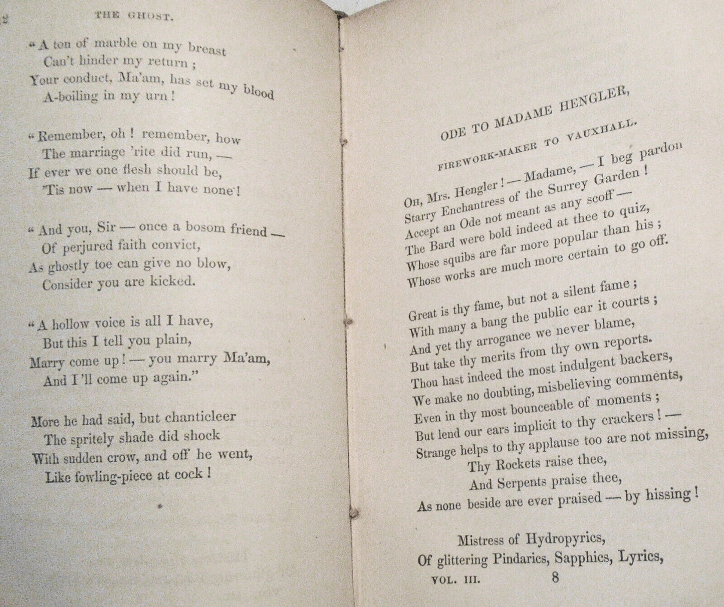 1864 The poetical works of Thomas Hood: with some account of the author - 4 Vols