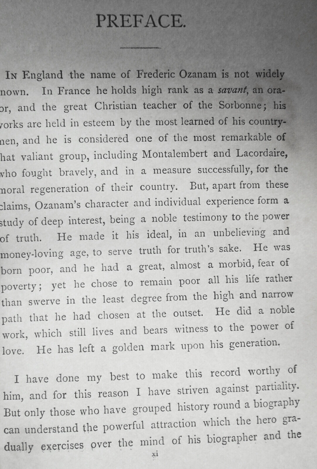 1878 Frederic Ozanam - Professor at the Sorbonne - His Life and Works - O'Meara